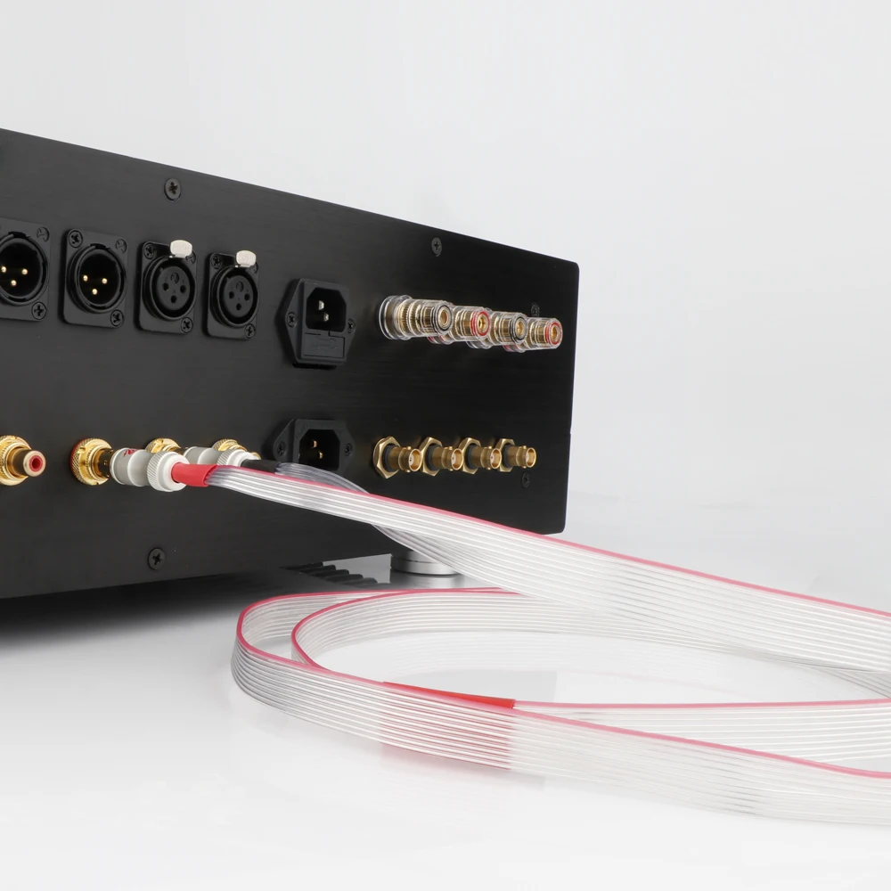 Hifi 실버 플레이트 2RCA 남성-남성 오디오 케이블 Red Heven king snake 금도금 RCA 상호 연결 케이블