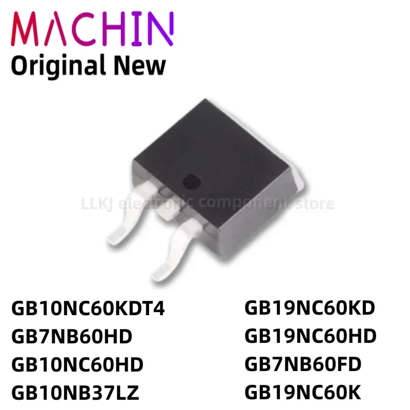 1pcs STGB10NC60KDT4 STGB7NB60HD STGB10NC60HD STGB10NB37LZ STGB19NC60KD TO-263 STGB19NC60HD STGB7NB60FD STGB19NC60K TO263 MOSFET