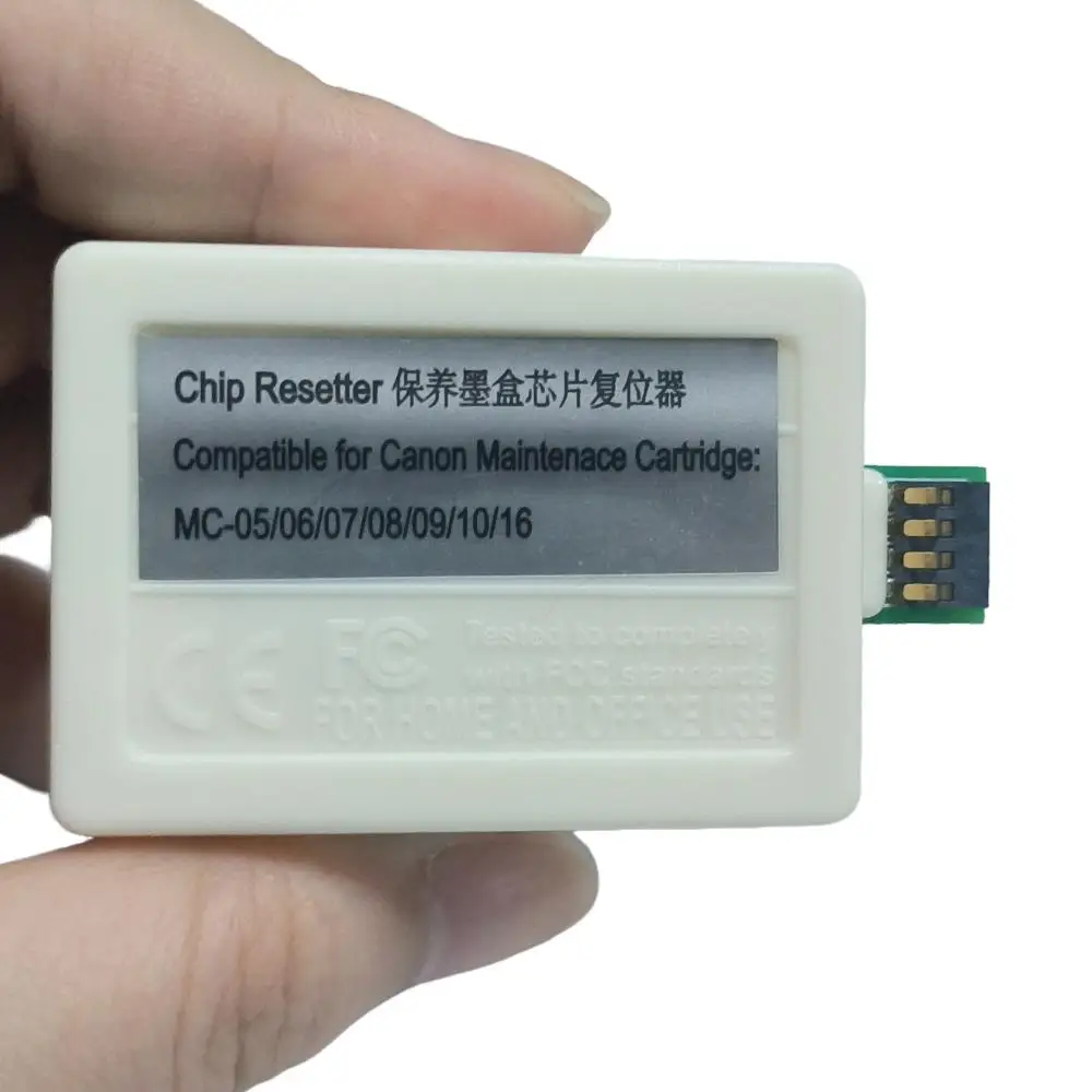 

1PC MC-08 MC08 Maintenance Box Chip Resetter For Canon IPF8310 IPF8300 IPF8400 IPF8410S IPF9400 IPF9410 IPF9400S IPF9410S