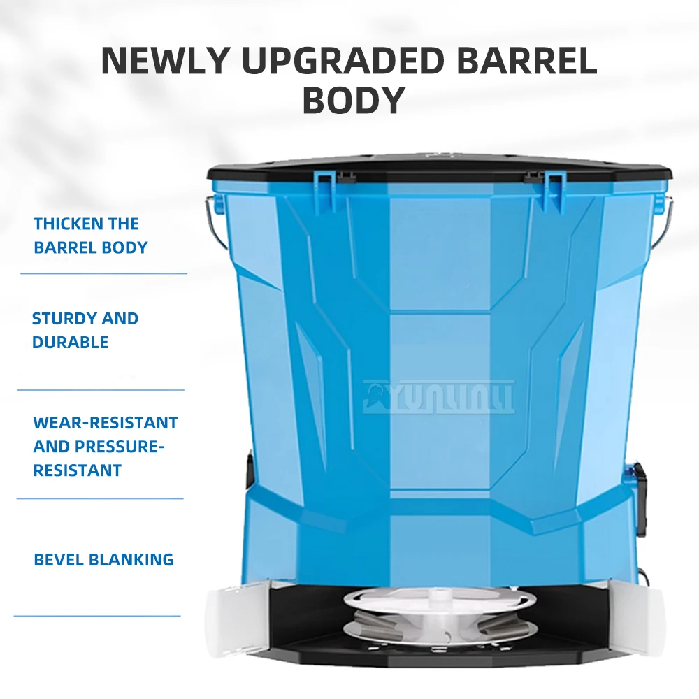 آلة التغذية الأوتوماتيكية دلو آلة توزيع الأسمدة الكهربائية جهاز الأسمدة متعدد الوظائف