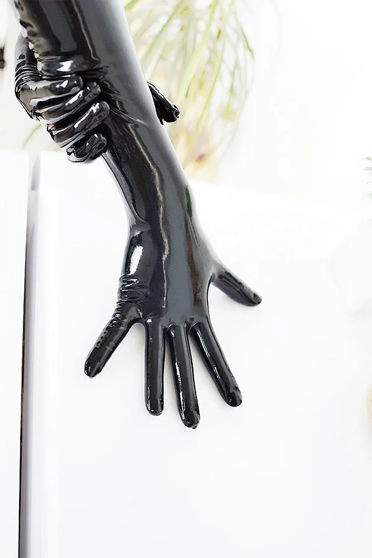 Feat. [FL Glove] Latex Rubber Tight Cyber Lady