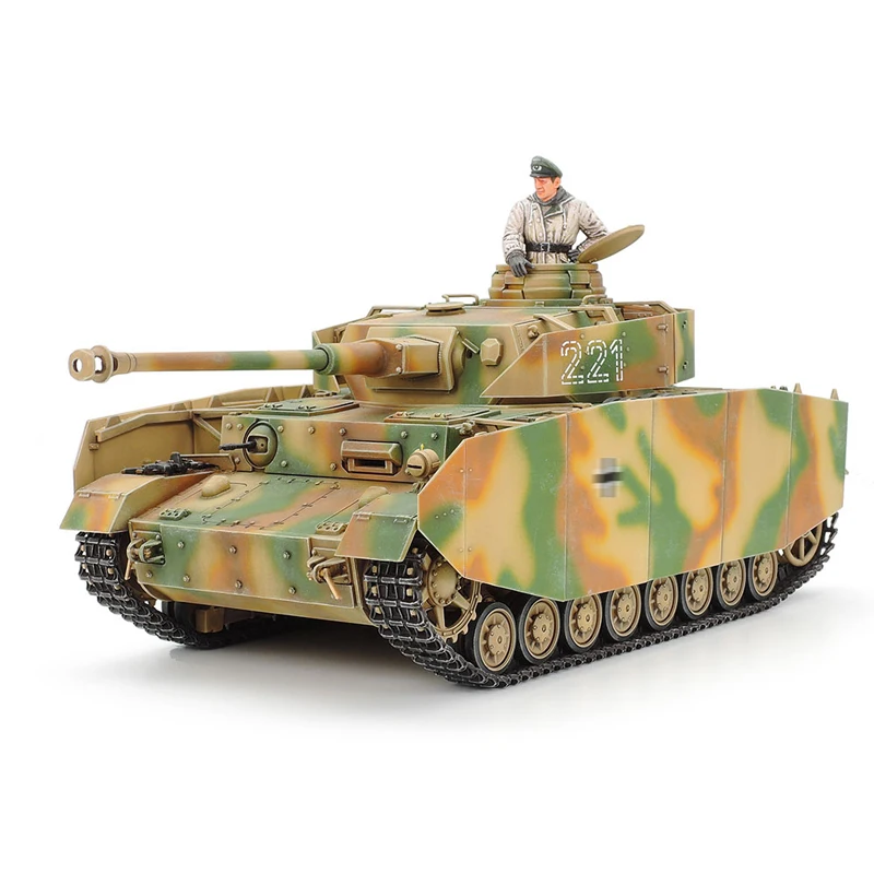 Tamiya 35209 1/35 Duitsland Type Iv H Medium Tank Initial Type Militaire Hobby Speelgoed Plastic Model Building Montage Kit Gift