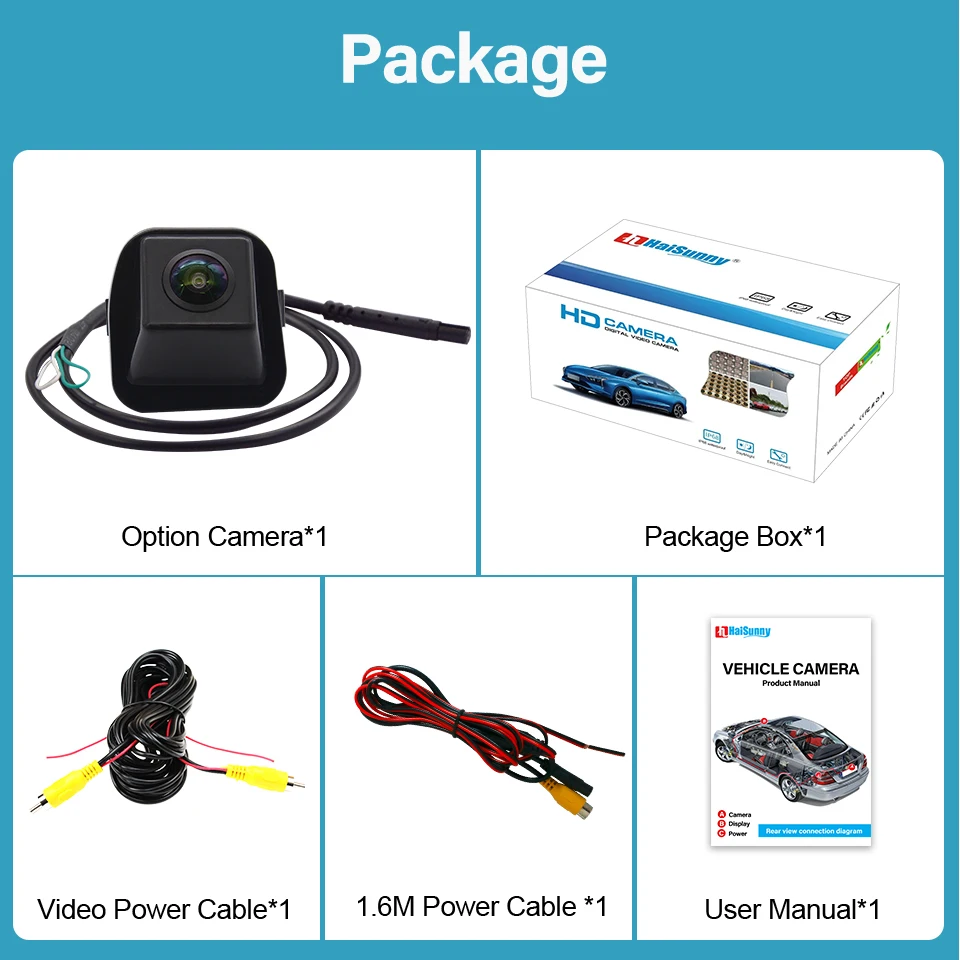 HD Trajectory Car Rear View Camera For Toyota Previa 2012 Night Vision Waterproof 170 Degrees  AHD 1080P Previa Camera