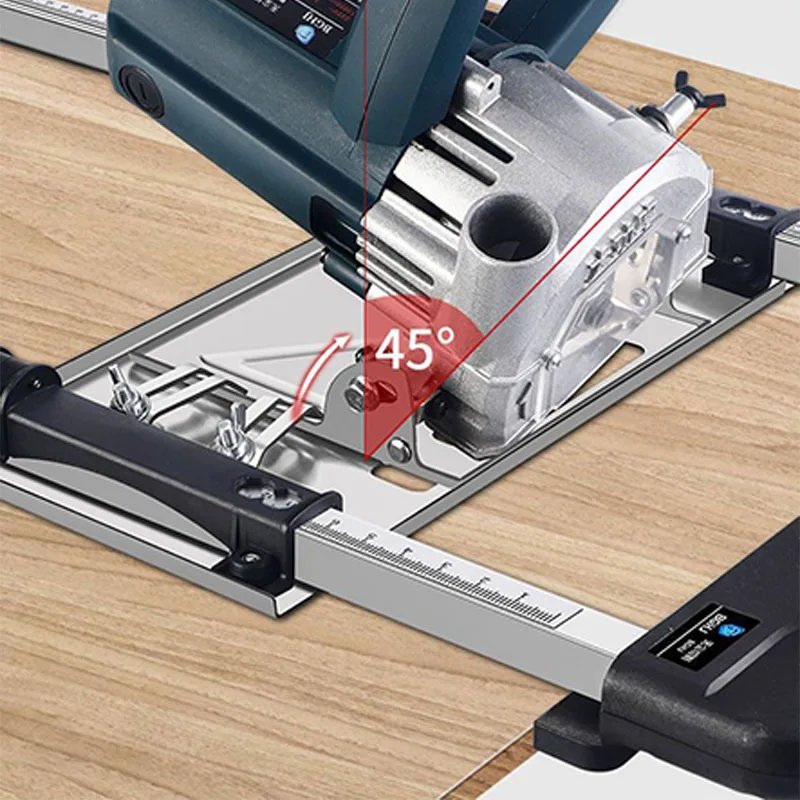 Imagem -06 - Elétrica Serra Circular Máquina Trimmer Edge Guide Posicionamento Corte Board Ferramenta Milling Groove Carpintaria Faça Você Mesmo 5