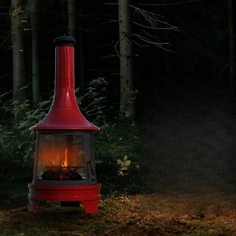 Garden Home Vintage BBQ Grill, Garden Home, Homestay, Outdoor Craftsman Heated Campfire Grill