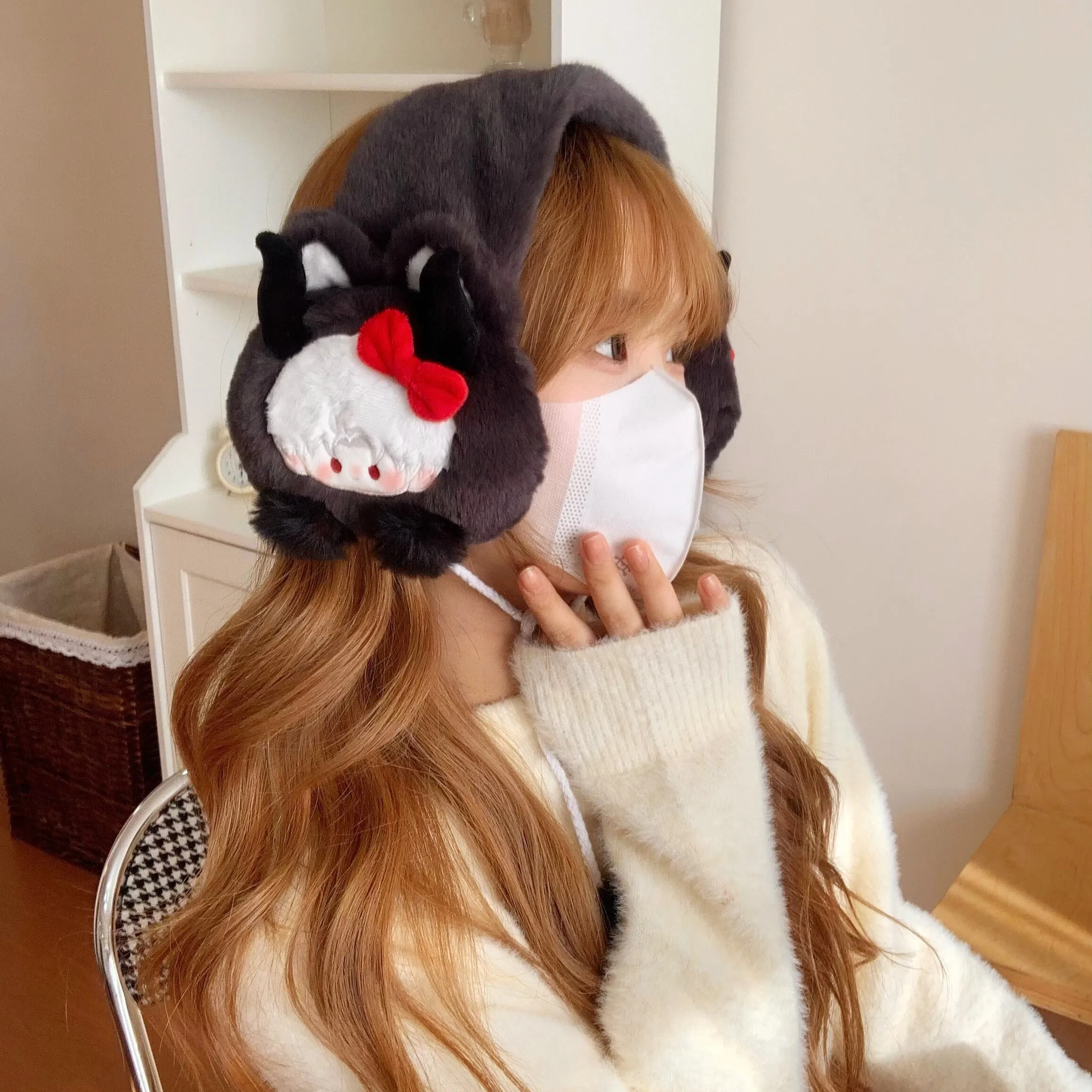 Oorbeschermers Love and Deepspace Sylus Rafayel Zayne Xavier Winddichte oorwarmers Outdoor oorhoes Warme winter oorkleppen Anime Game Ki