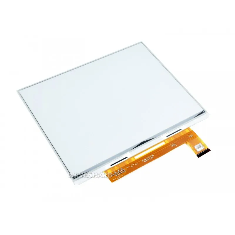 Waveshare display e-ink raw de papel eletrônico de 10,3 polegadas, 1872 × 1404, preto / branco, 16 escalas cinza, porta paralela, sem PCB
