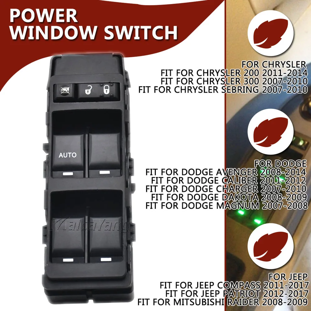 

4602780AA 04602780AA Power Window Master Switch For Dodge Charger Magnum Jeep Chrysler