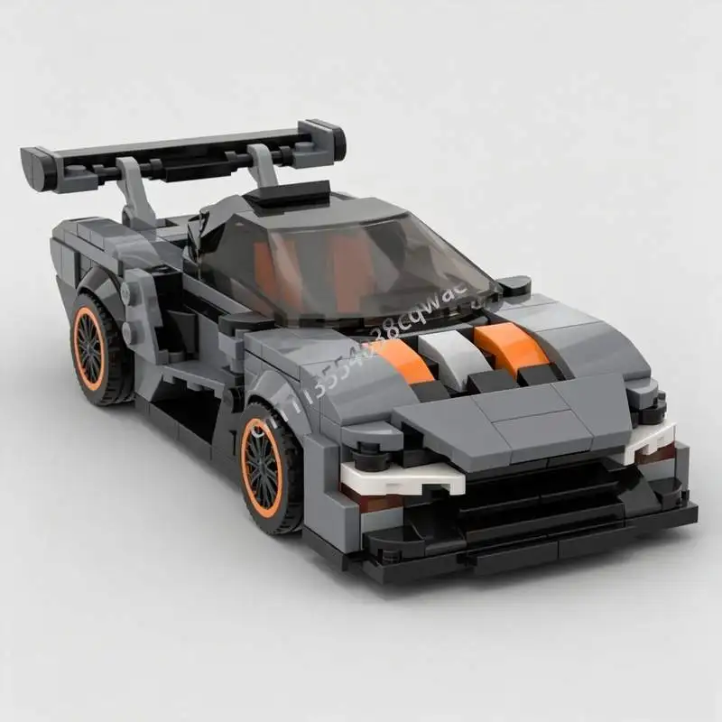 327PCS Supercar Racing Car MOC Building Blocks Model Custom Puzzle DIY Creative Assembly Educational Collection Display Toy Gift