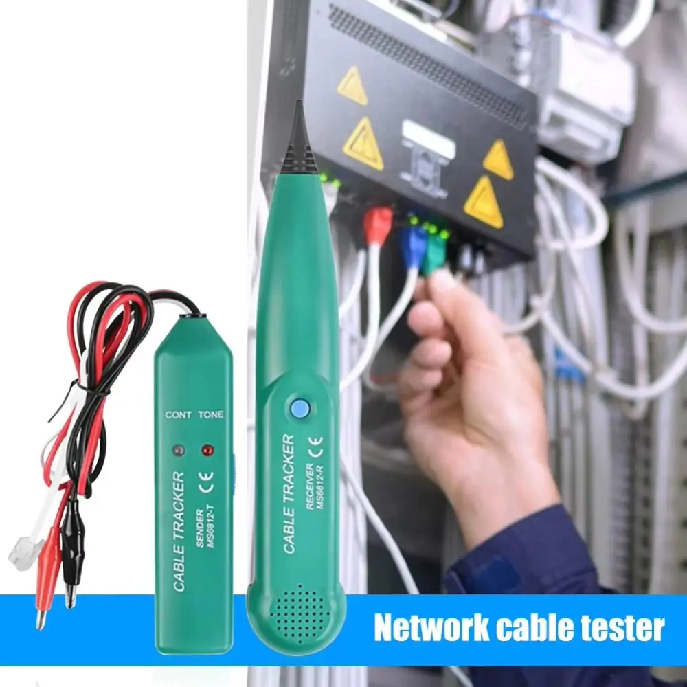 

Network Cables Verifying Wire Tracker Breakpoint Location Diagnose Professional MS6812 Cable Tracker Tester