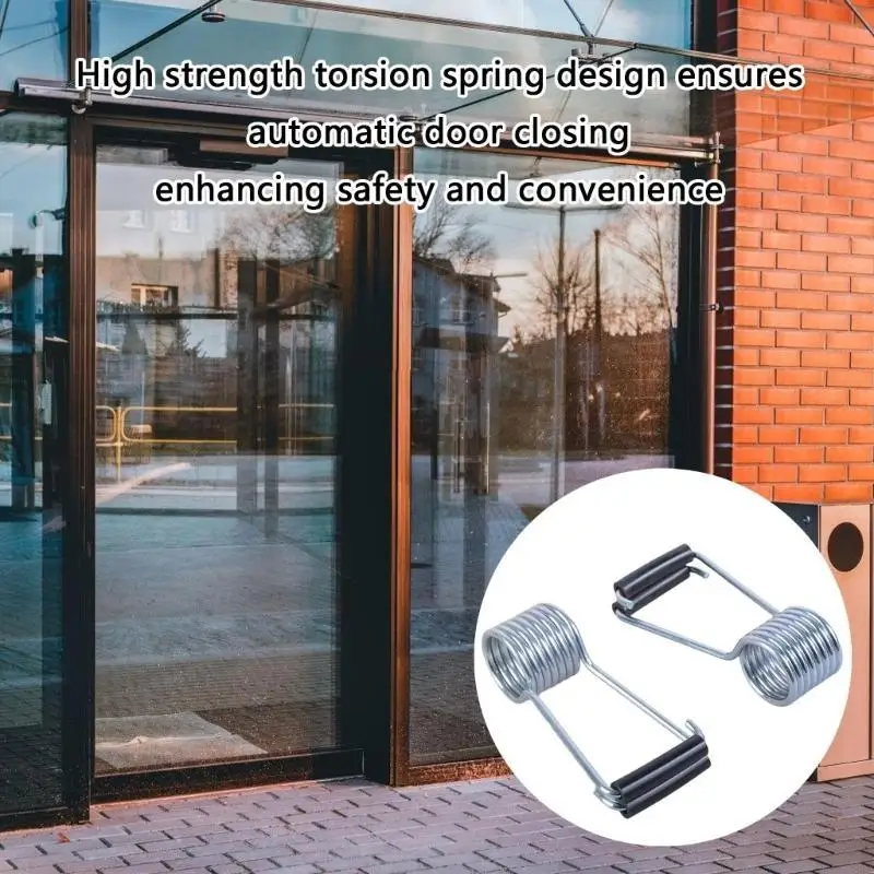  6Pcs Torsions Spring Butterfly Spring Door Closers Hinge Pin to Keep Door Open