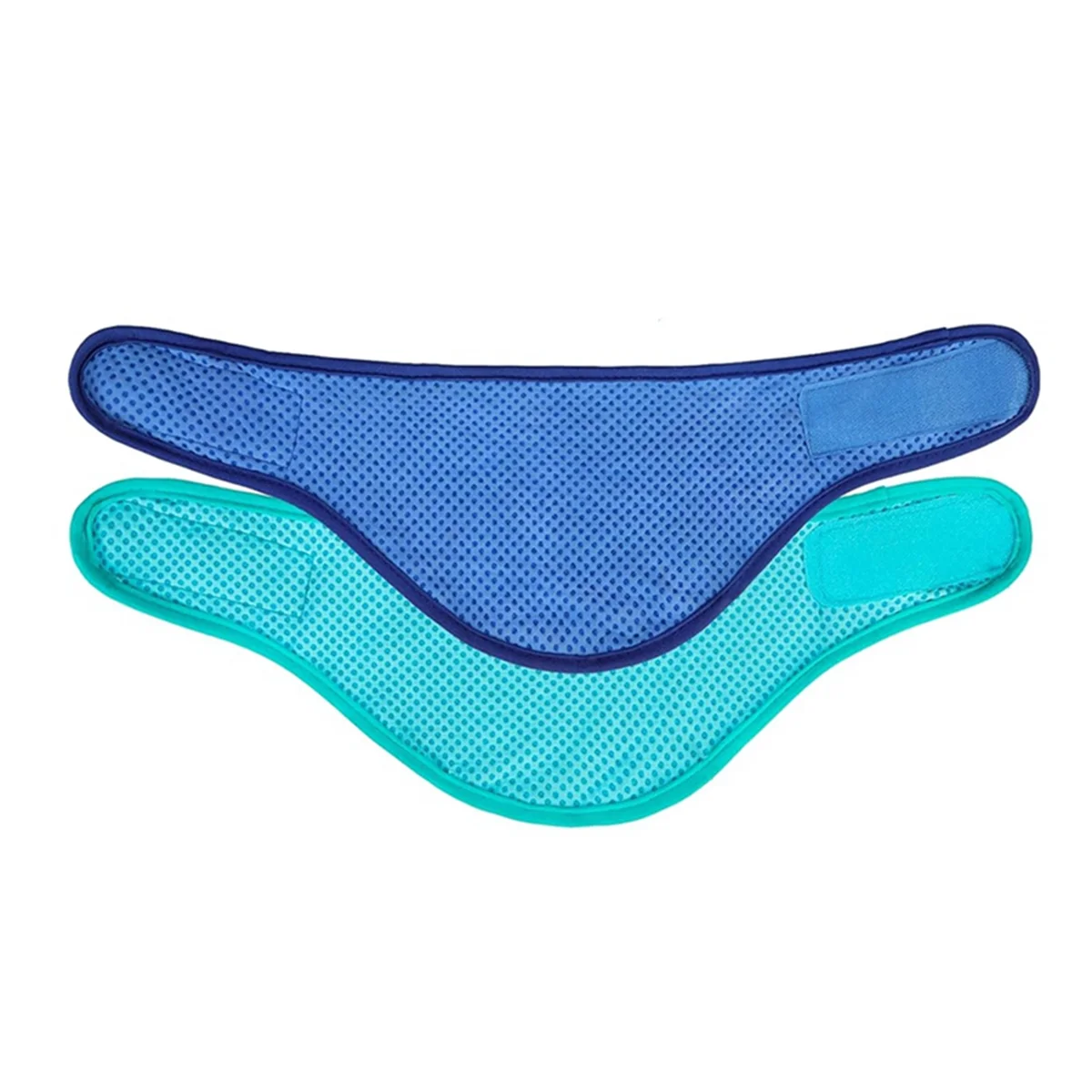 A822Z Dog Cooling Bandana 2 Pack Instant Chill Out Pet Scarf Adjustable, Summer Outdoor Ice Neck Cooler, Prevent Sunstroke M