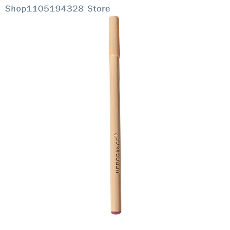 [MP]HERORANGE 1,5g delineador de labios genuino desnudo de larga duración taza antiadherente lápiz labial mate bolígrafo para mujeres cosméticos maquillaje