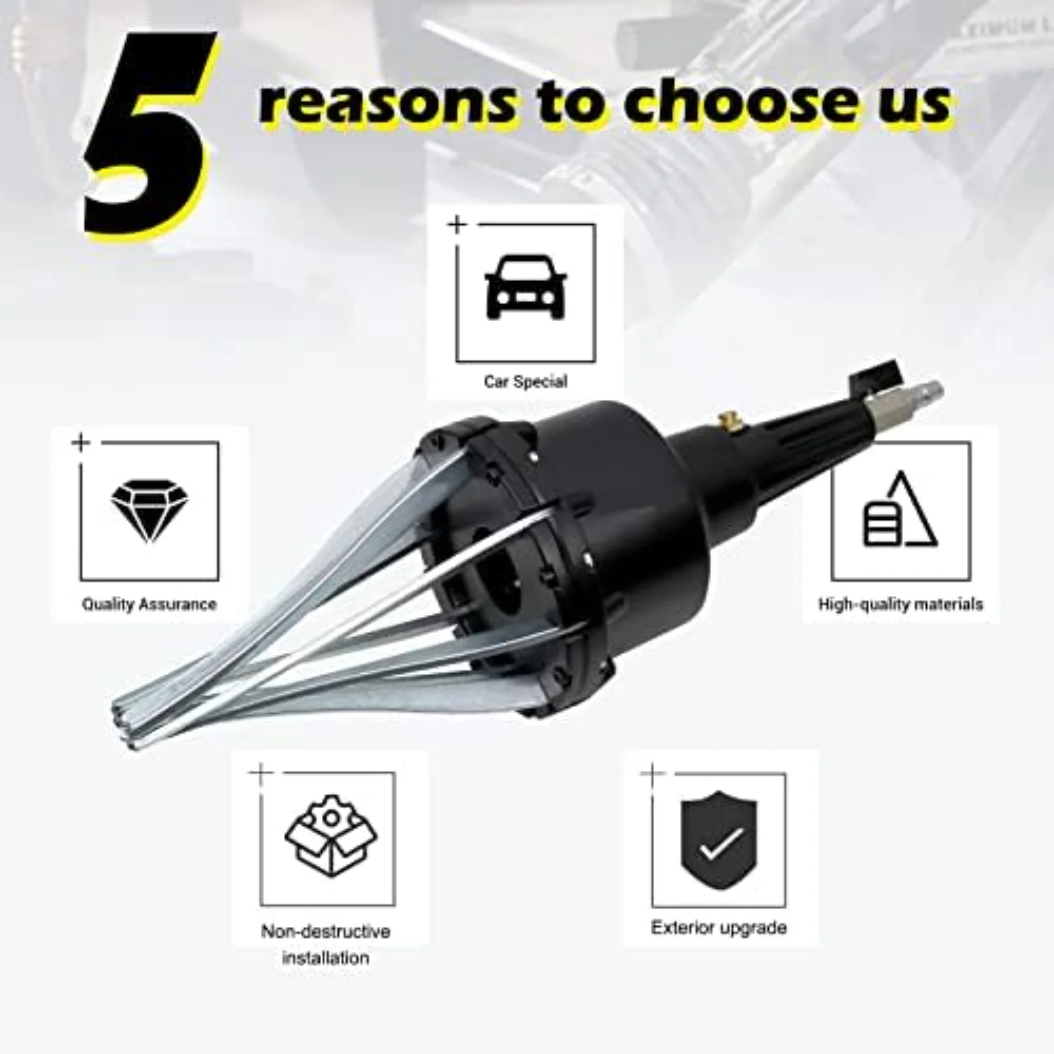 CV Axle Removal Tool CV Boot Tool CV Joint Boot Installer Remover Pneumatic Expander Tool Fits Rubber CV Steering Boots 20mm-120