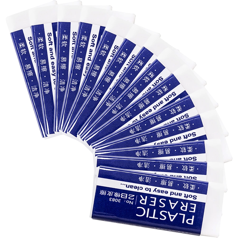 30 قطعة ممحاة قلم رصاص محمولة للامتحان، ممحاة للتلاميذ، أدوات مكتبية صغيرة من المطاط البلاستيكي