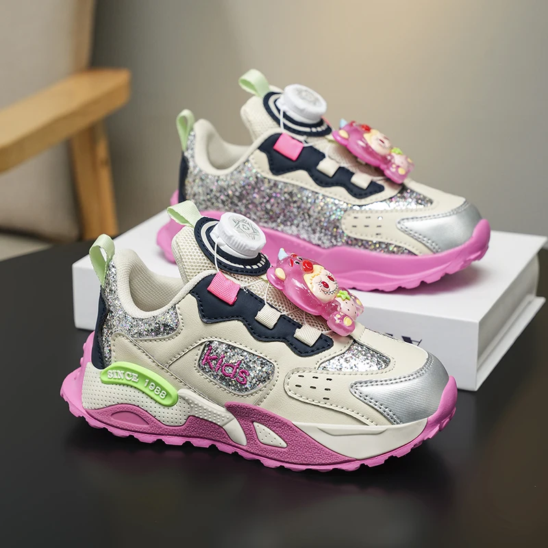

Милые розовые кроссовки для девочек, роскошные детские кроссовки из искусственной кожи, детские кроссовки с героями мультфильмов, школьная спортивная обувь для девочек, кроссовки для мальчиков