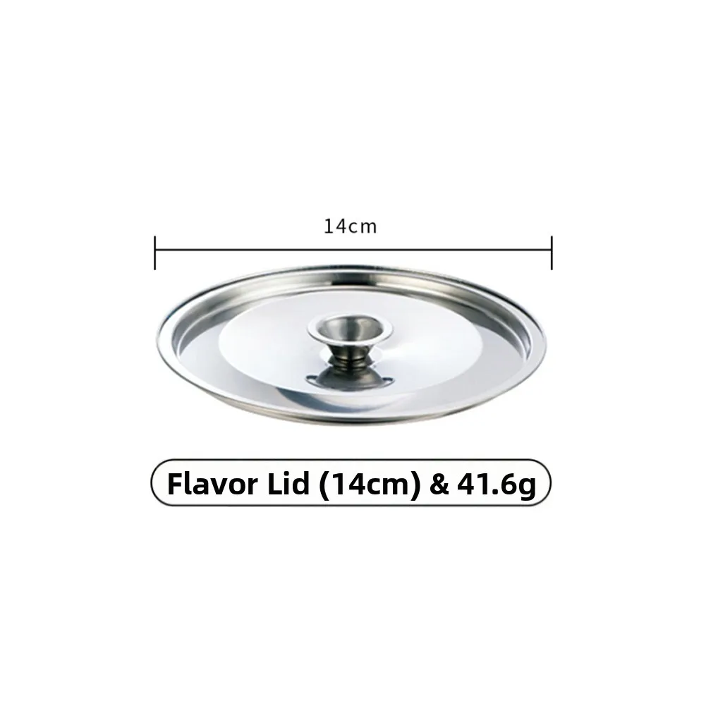 Stainless Steel Magnetic Seasoning Jar For Kitchen Spice Storage And Egg Beating Basin Metal Condiment Pot Home Cooking Tool