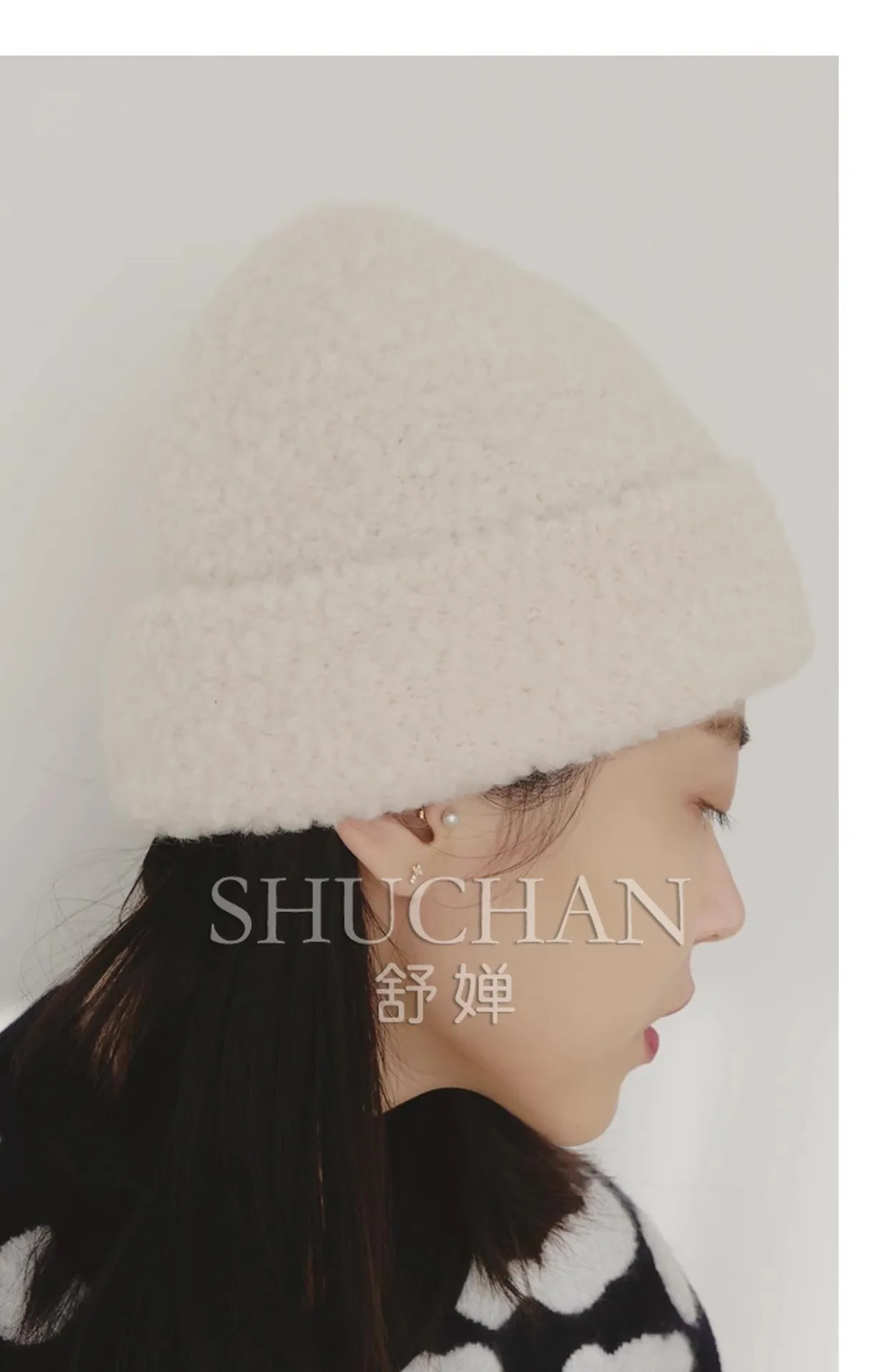 قبعة باردة متعددة الاستخدامات للخريف والشتاء، قبعة محبوكة دافئة للنساء، قبعة حماية الأذن الصلبة، حقيبة رأس ATM