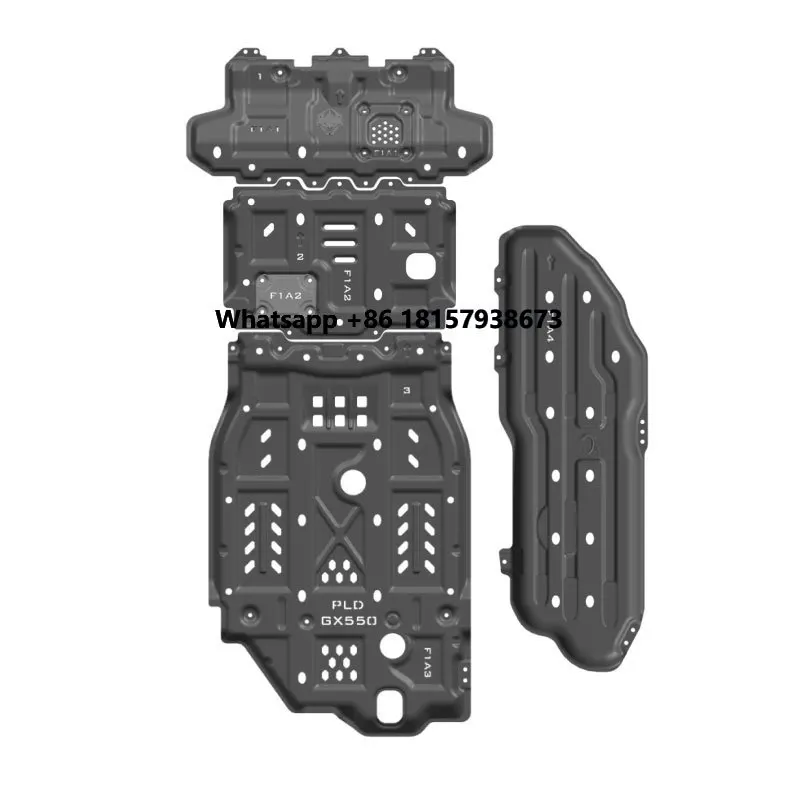 

Aluminum Engine Guard Bottom Skid Plates Underbody Protection for 2024 Lc250 Accessories Prado Cargo Cover Parts