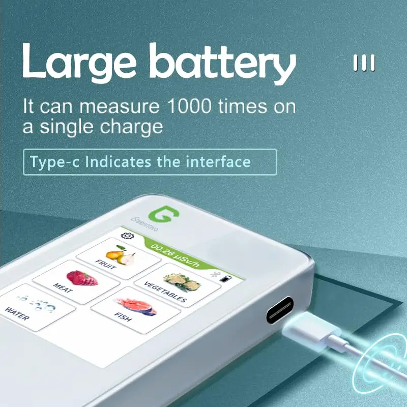 Portable Nitrate Tester for Fruits, Vegetables, Meat