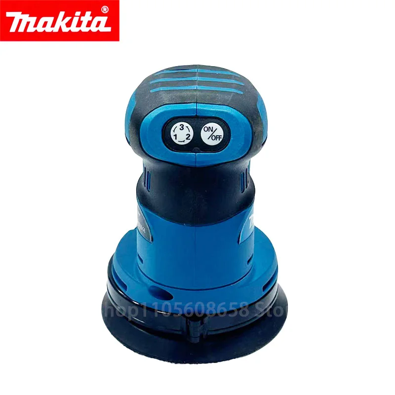 Original Makita DBO180Z 18V Cordless Random Orbital Sander Woodworking Putty Polisher For DIY & Professional Projects, Bare Tool