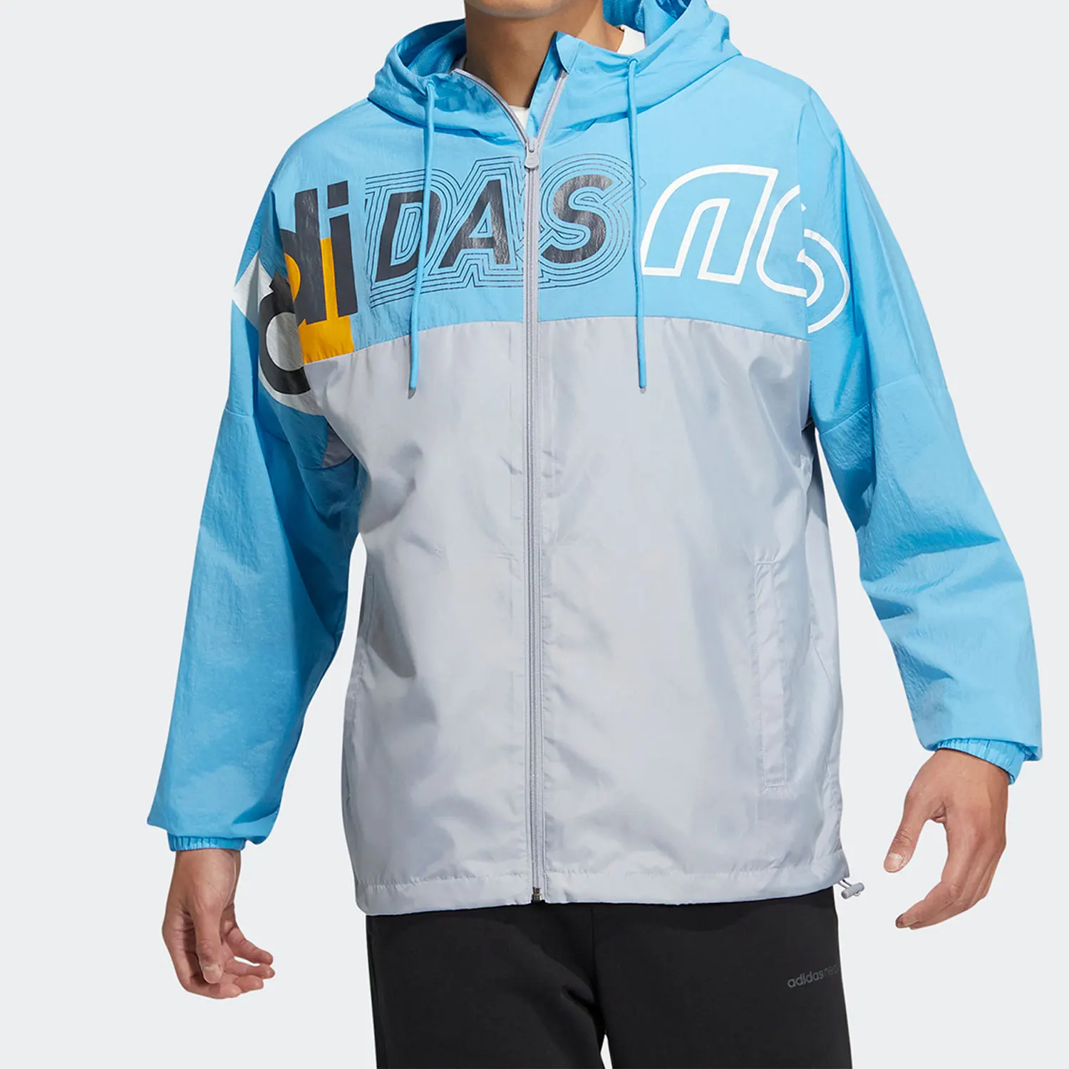 

Официальная мужская свободная повседневная спортивная куртка Adidas Neo с капюшоном HS8829