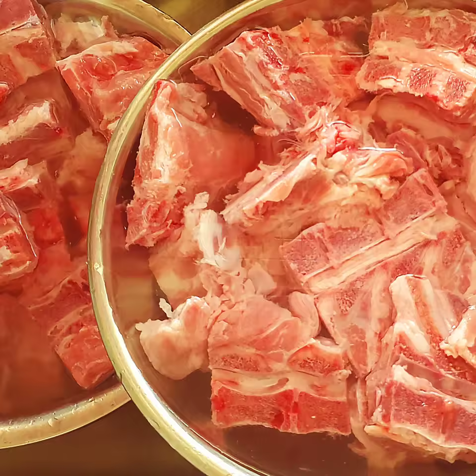 대용량 돼지등뼈 사진