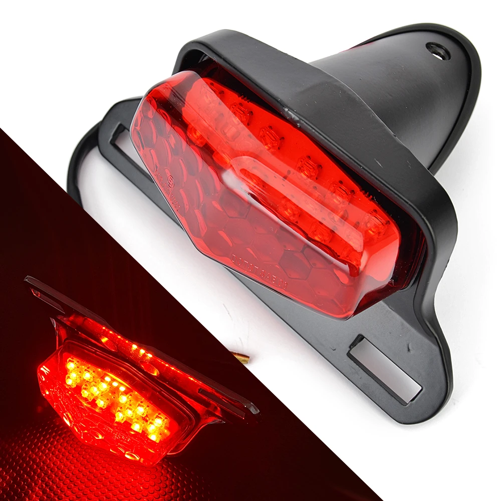 

Motorcycle LED Tail Light For Triumph Bonneville Cafe Racer Taillight Brake Lamp Taillamp for Harley Honda Yamaha Bobber Suzuki