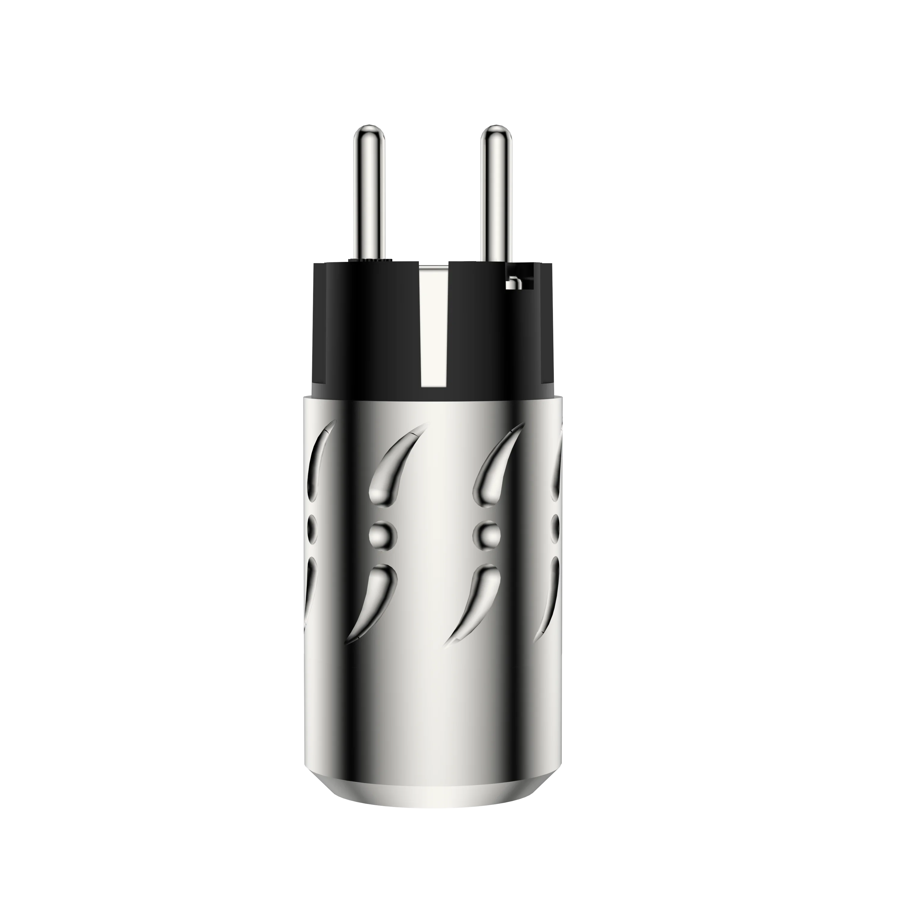 Viborg VE502R VF502R 알루미늄 순수 구리 로듐 도금 유럽 전원 커넥터 hifi IEC 플러그