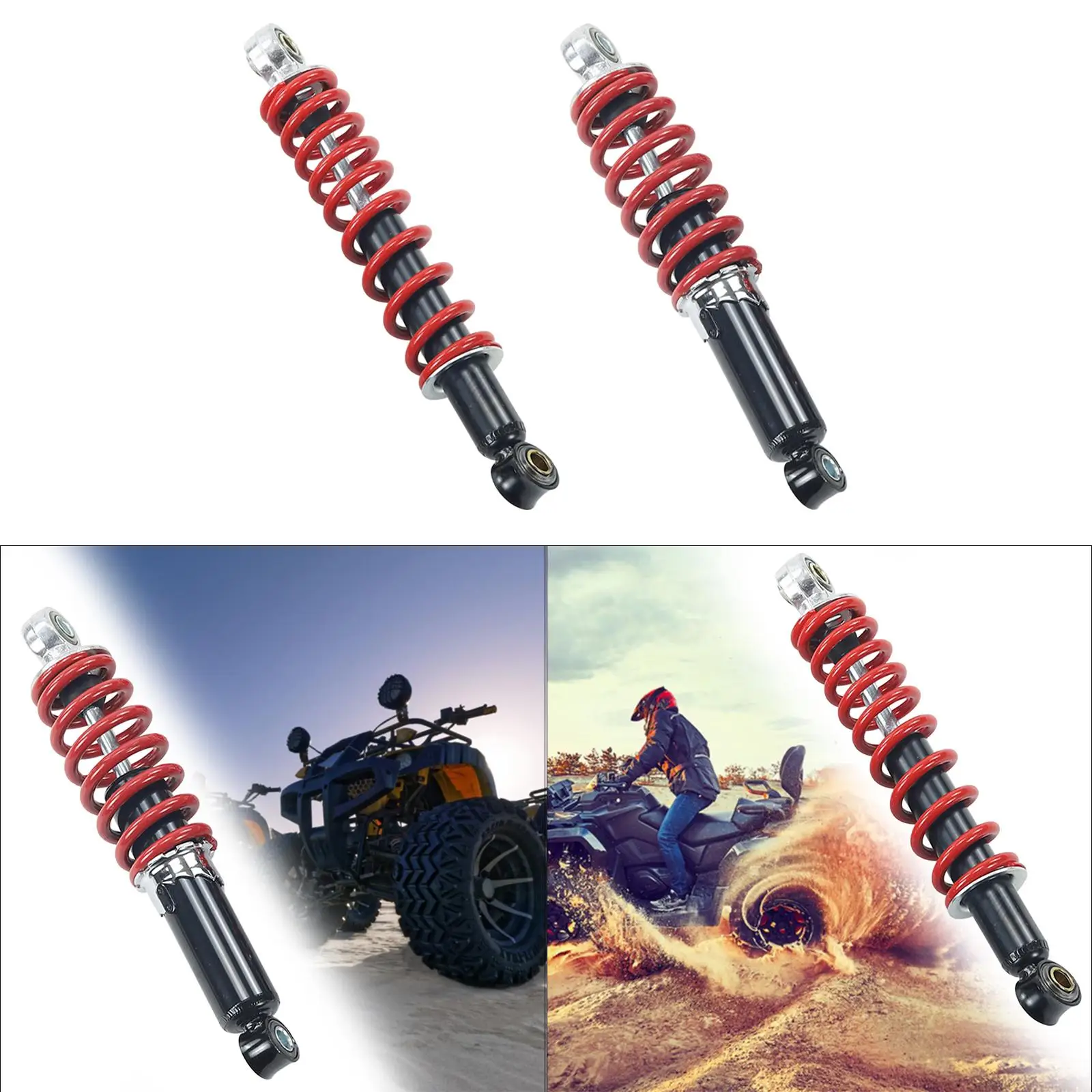 250mm Shock Absorber Replace Parts for ATV Go Kart Sturdy Accessory