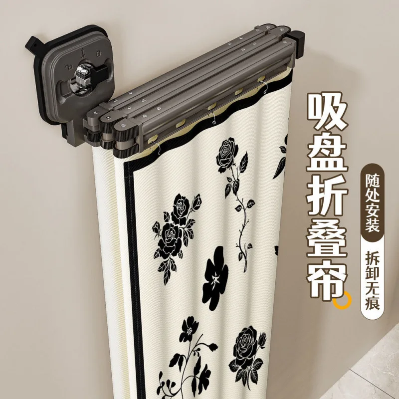 Heavy Duty Retractable Tension Shower Curtain Rod