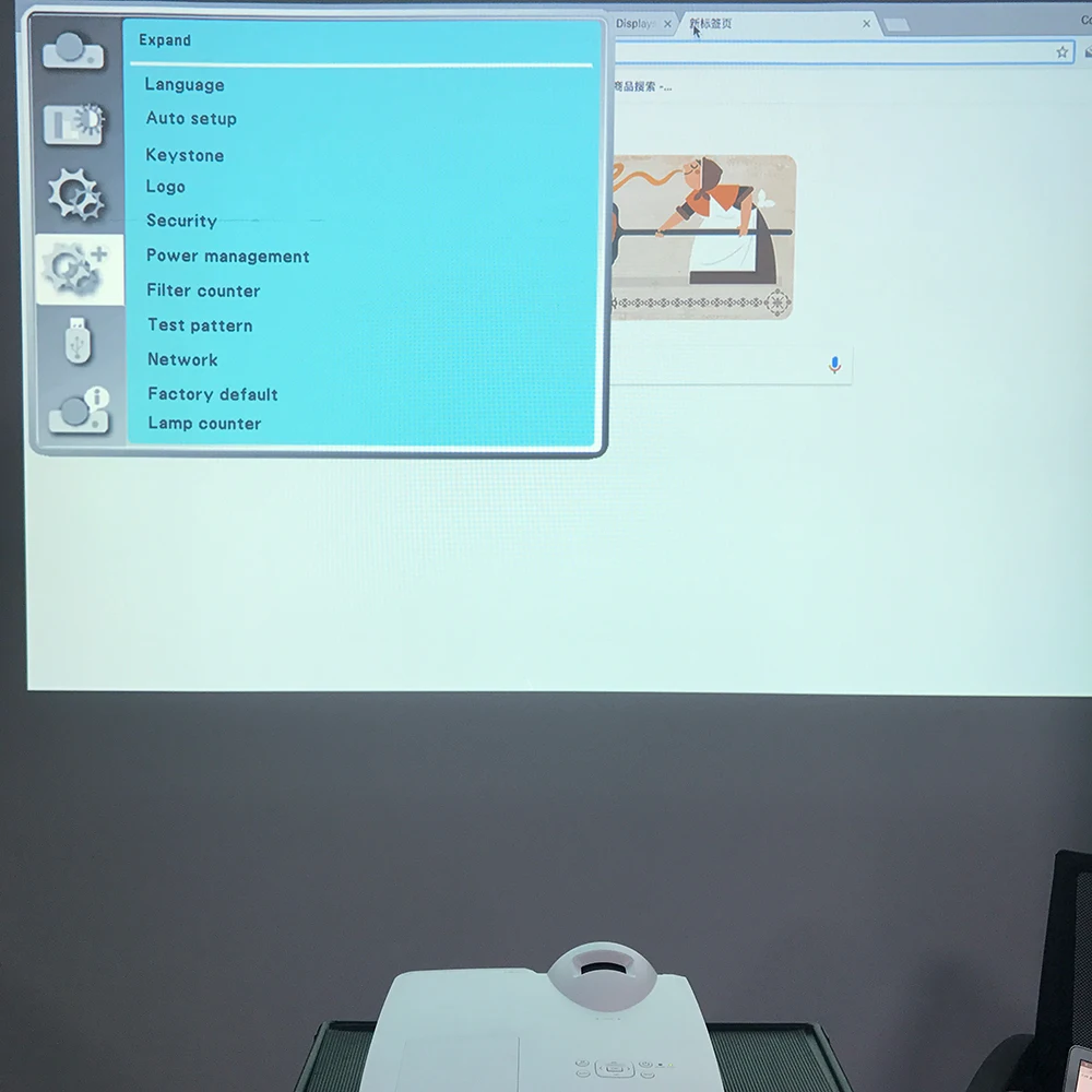 工場価格 ビデオ短焦点プロジェクター 教育会議用 1080P 3700