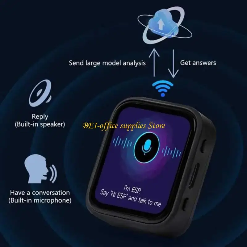 

A9LC 1.8INCH Светодиодный экран QMI8658 Программирование 368x448 Touchable Screen Watch для детей