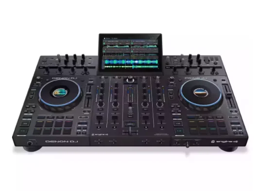 New With Confidence New Denon Prime 4 4-Deck Standalone DJ Controller System W 10