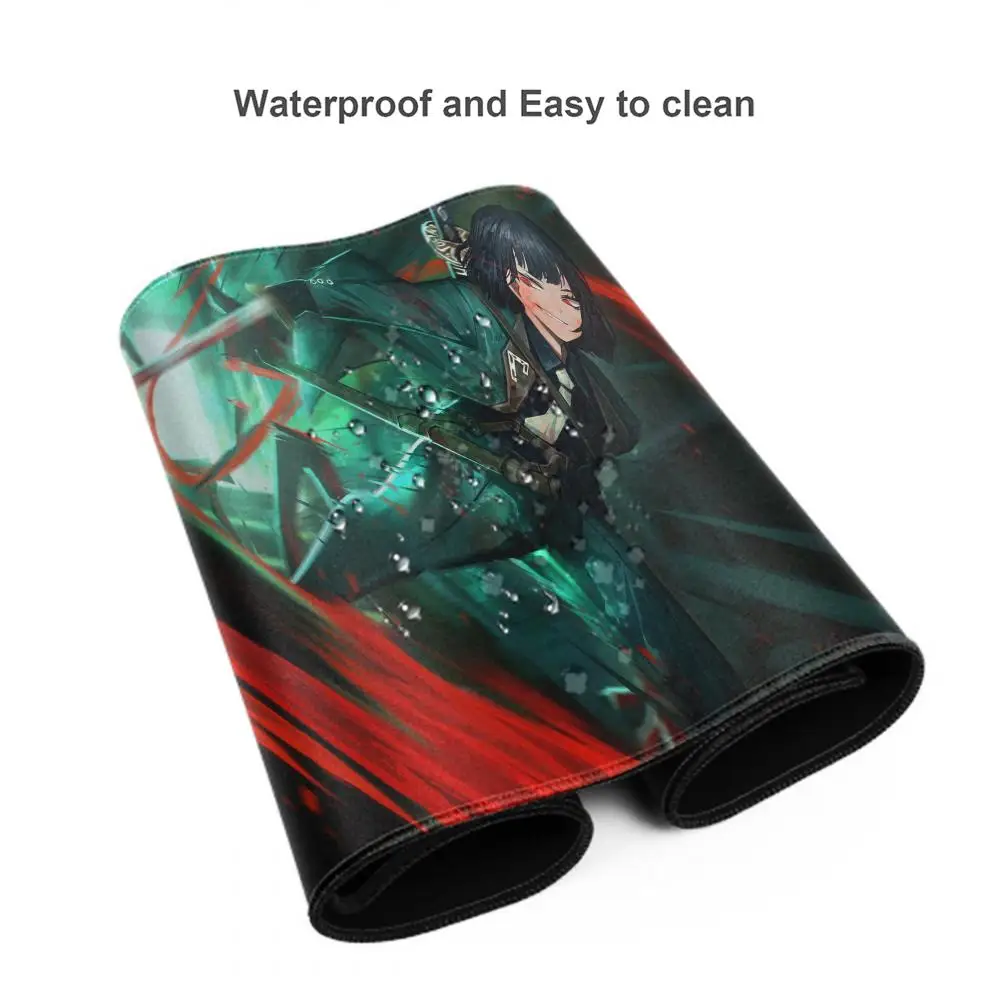 Limbus Company Mouse Pad Large Gaming Pad XXL Desk Mat Non Slip Double Sided PU Game Mouse Computer Leather Keyboard Mat