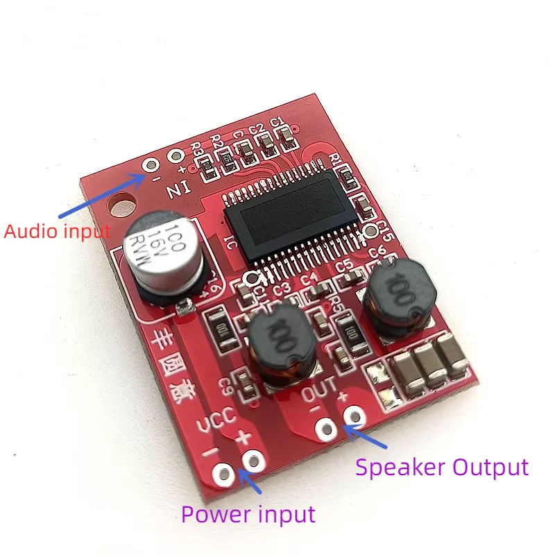 Ghxamp-ドローン用セラミックアンプ,150w,ハイパワースピーカーコントローラー,オーディオモジュールdc 5v-15v,1個