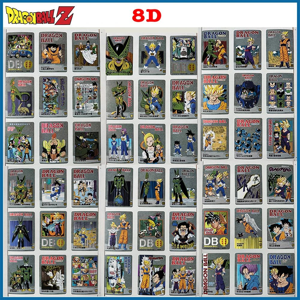 

54PC/Set Anime Dragon Ball DIY ACG Bulma Chichi Son Goku Boy Battle Game Toys Collectible Cards Christmas Birthday Gifts