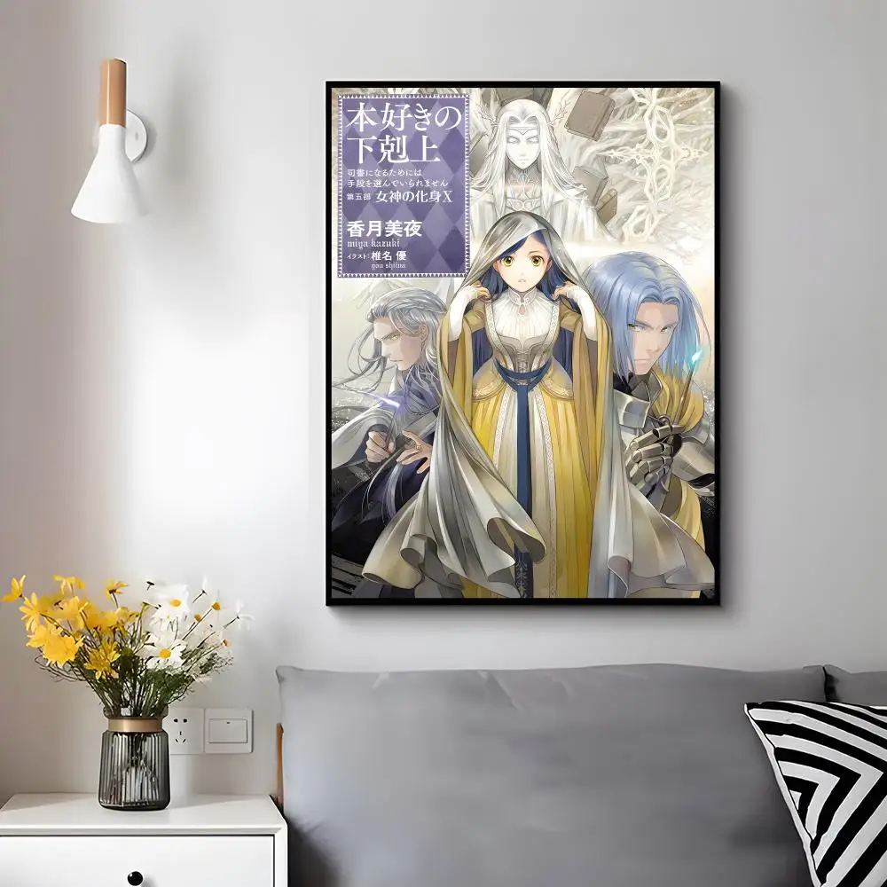 Historical Anime A-Ascendance Of A Bookworm Poster Trendy Aesthetic Wall Decor for Dorm & Bedroom