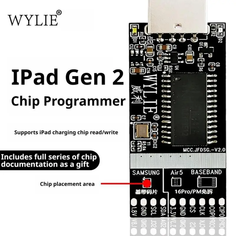 652F Small USB Chip Programmer Board for Electronics Repair Service