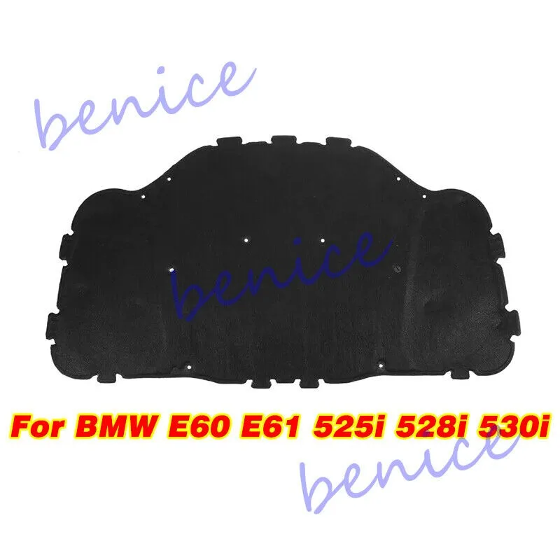 

Для BMW E60 E61 525i 528i 530i 51487148208 Изоляционная накладка капота двигателя автомобиля