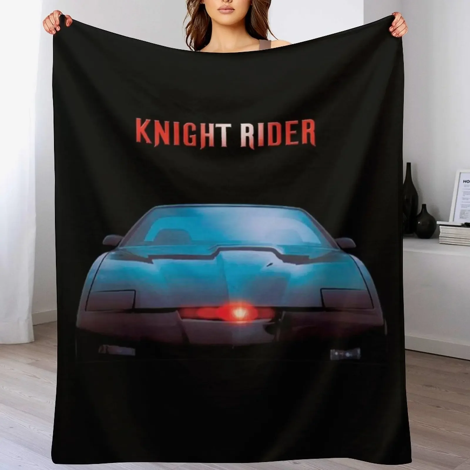 Knight rider Throw Blanket Hair Blankets Sofas Of Decoration Flannel blankets and throws Blankets