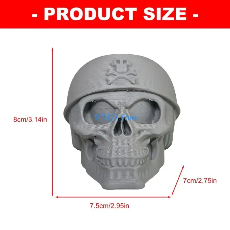 37JE Slip-On Skull Tow Ball Cover for Outdoor Rear Styling and Daily Use view 4