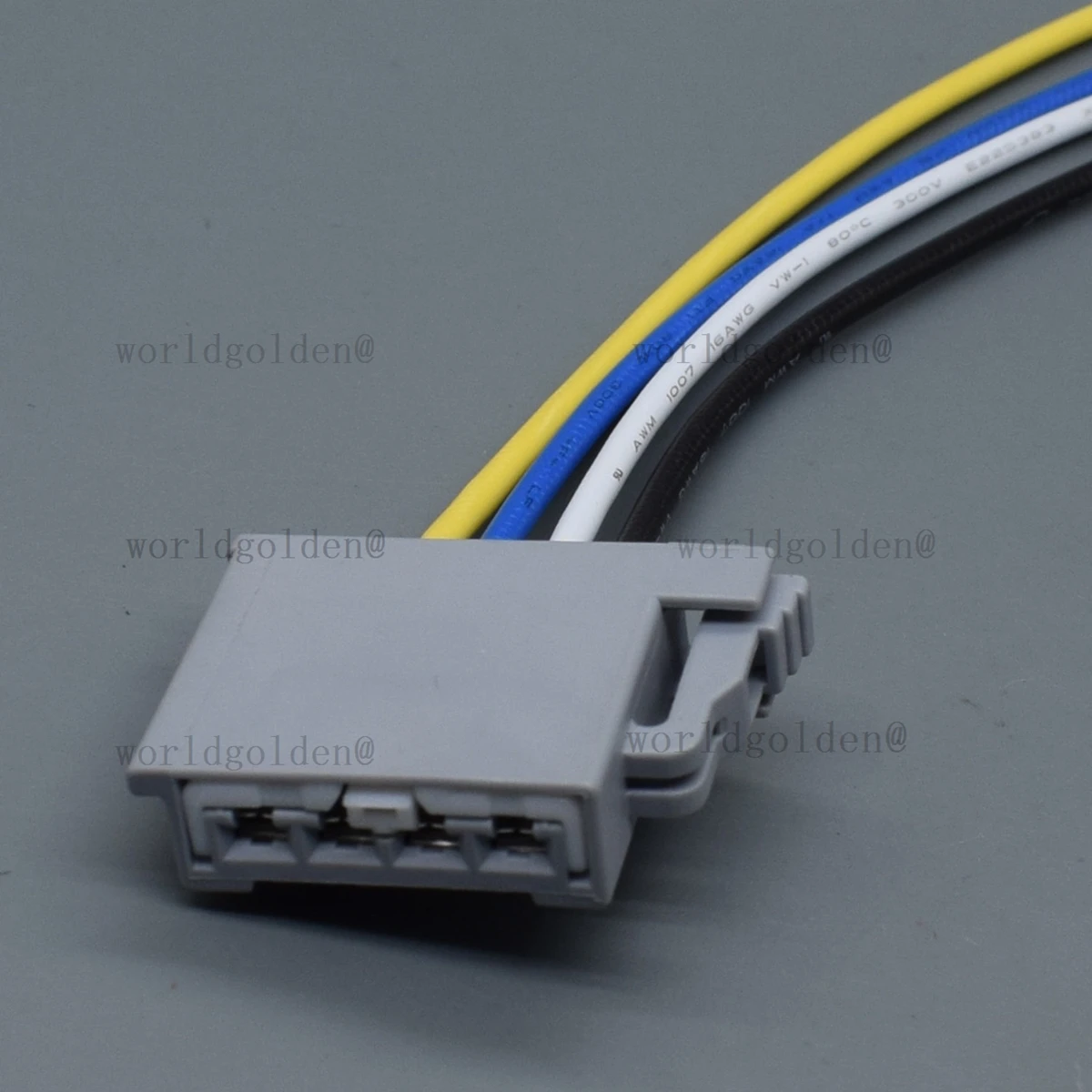 7283-2105-40 Auto 4Pin Unsealed Terminal Socket for Universal Vehicles Replace Loose Interior Wiring Joints
