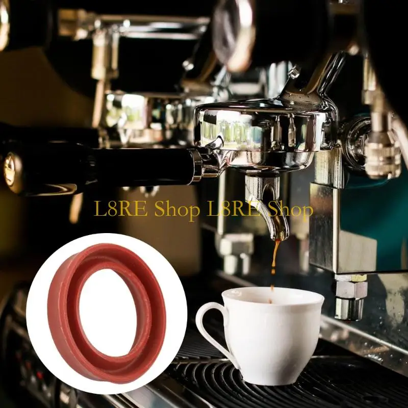 L8RE 10pcs Silicone Gaskets for Coffee Machines High Temperature Resistant O Rings Espresso Maker Replacement Seals