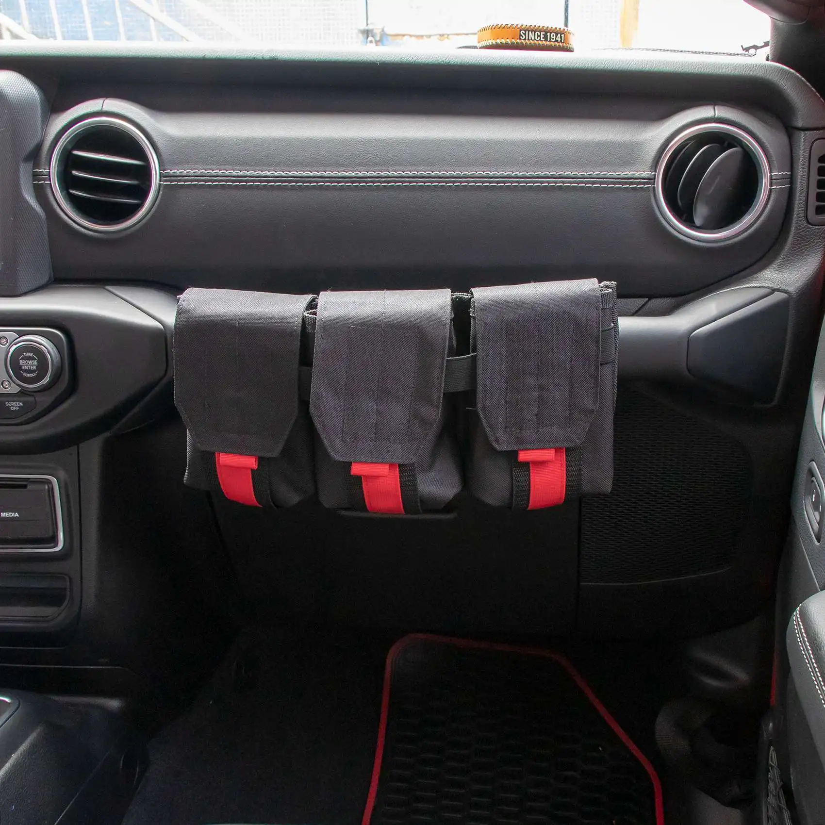 Car Co-Pilot Handle Storage Bag for Jimny 2019+ Multifunctional Storage Bag for JK JL 2007+