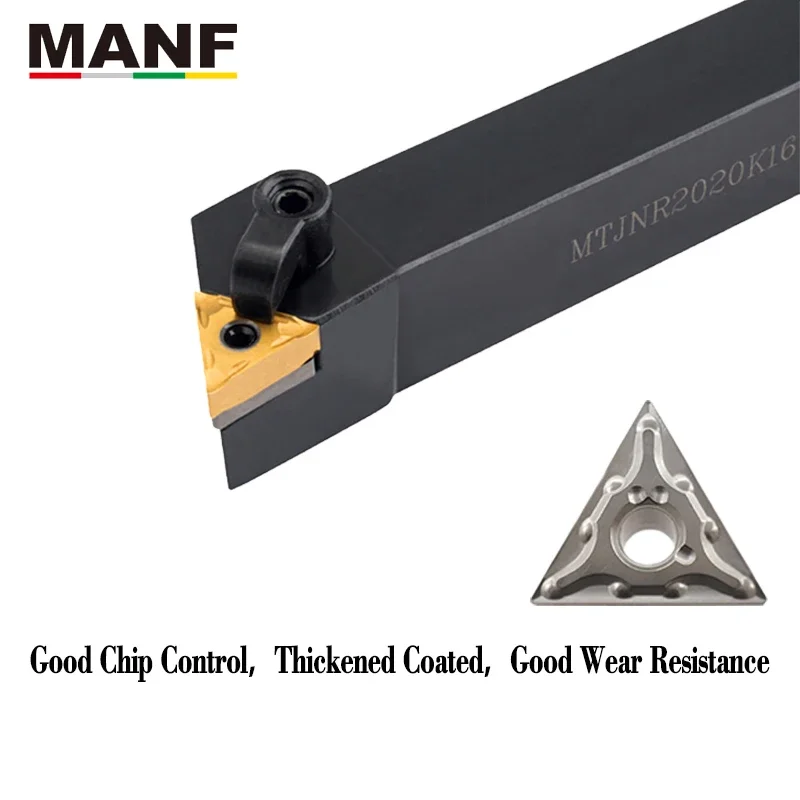 Ferramentas de torno MANF para torneamento de inserções cerâmicas TNMG 160404   TNMG331 TNMG 160408   Ferramenta indexável da placa do carboneto de tungstênio do bom acabamento TNMG332