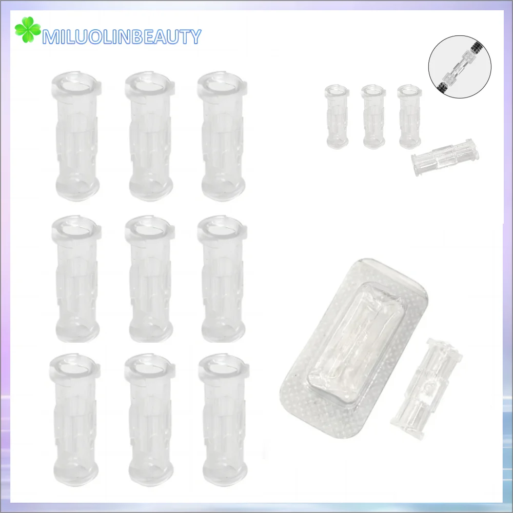 

10-50Pc Transparent Female To Female Coupler Luer Syringe Connector Easy To Use Plastic for Pneumatic Parts Durable 4mm Aperture