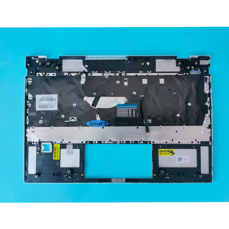 PP+  New For HP Envy X360 13-AQ TPN-W144 Palmrest Backlit Keyboard  L53415-001 Silver
