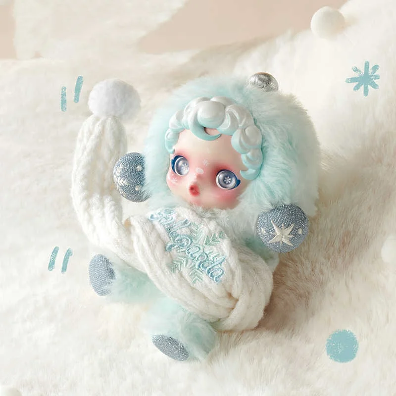 In Stock Genuine Skullpanda Winter Movement Series Blind Box Vinyl Dolls Bag Ornament Pendant Collect Christmas Birthday Gifts