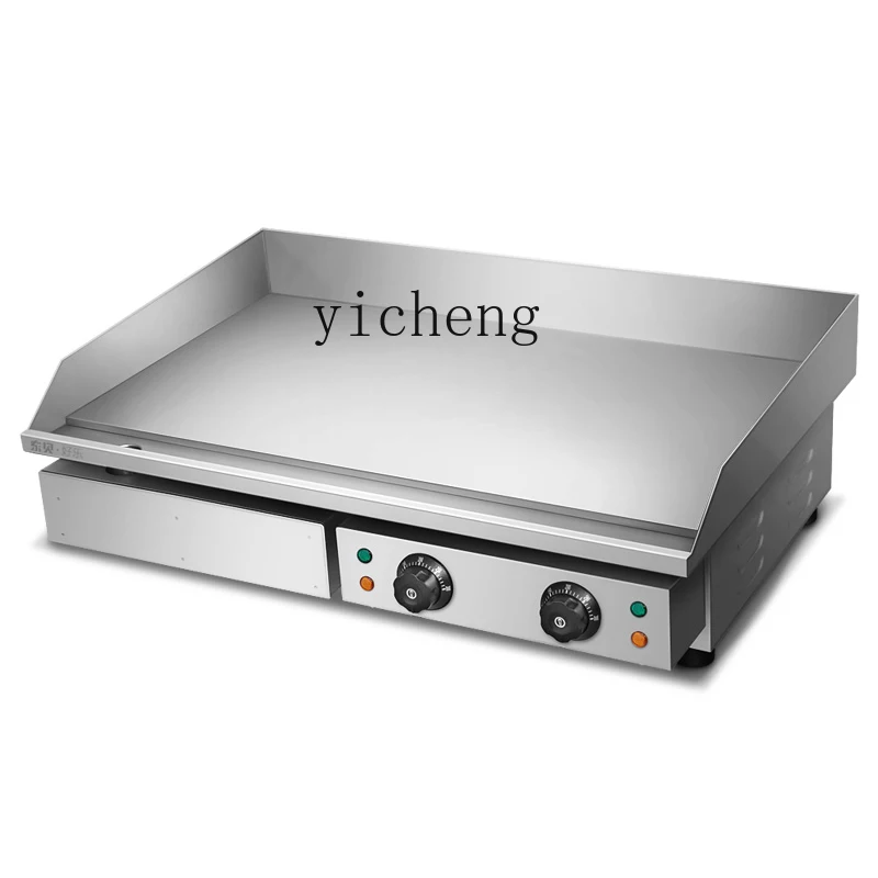 

ZZ electric grill commercial quick hot iron plate sizzling squid fried rice pancake machine